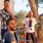 Sul set di INSIEME