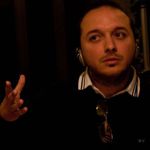 Sul set del cortometraggio "La Luna  sveglia"